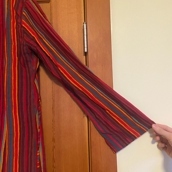 Los Banditos- Red Stripe Tie-Accent Chati
Tunic - Picture 7 of 11